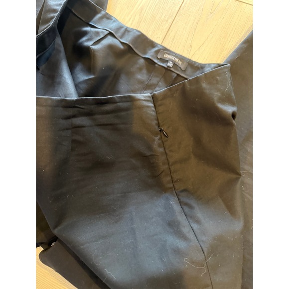 Lafayette 148 New York Black‎ Pants Size 16 Career Business - Picture 4 of 6